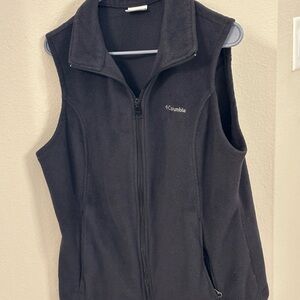 Columbia Black Fleece Vest